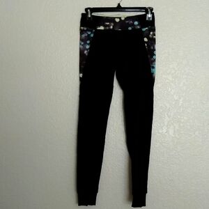 Ivivva by Lululemon polka dot neon full leggings